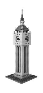 Micro Blocks British Clock Tower Model Small Building Block Set Nanoblock (ナノブロック) Compat