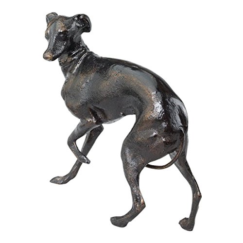 Design Toscano The Loyal Whippet Authentic Foundry Iron Casting