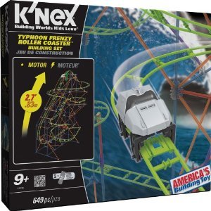K'nex Typhoon Frenzy Roller Coaster Building Set ブロック おもちゃ