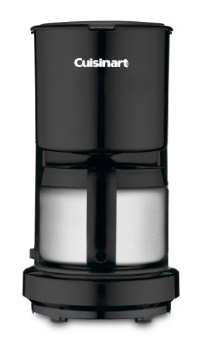 Cuisinart クイジナート コーヒーメーカー DCC-450BK 4-Cup ステンレスデカンタ ブラック