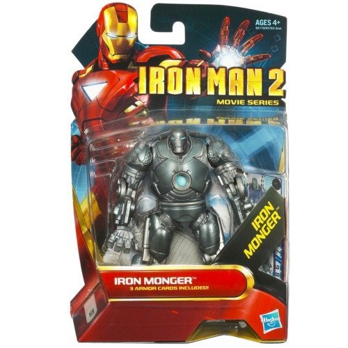 Iron Man 2 Movie 4 Inch Action Figure Iron Monger by Iron Man