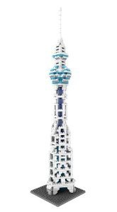 Micro Blocks Tokyo Skytree Model Small Building Block Set Nanoblock (ナノブロック) Compatible