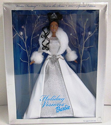 2003 Winter Fantasy Holiday Visions Barbie A/A Special Edition by Mattelの通販は