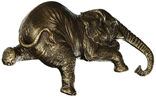 Design Toscano Ernest the Lounging Elephant Sitting Statue