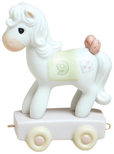 Precious Moments Birthday Train "Being Nine Is Just Divine" Figurine
