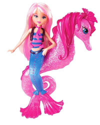 バービー Barbie In A Mermaid Tale Seahorse Stylist Doll - Pink