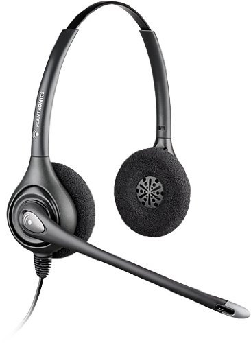 Plantronics HW261N SupraPlus Wideband Binaural Headsetの通販は