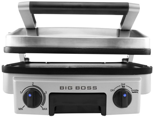 Big Boss ビッグボス Stainless Steel Reversible Grill, 1500-Watt グリル