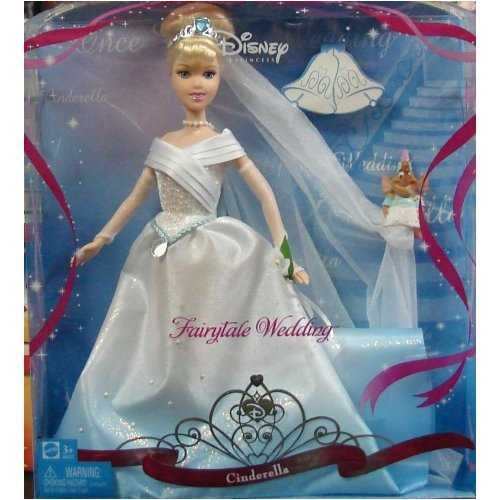 Disney Princess Fairytale Wedding Cinderella Doll by Mattel