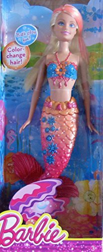 バービー BARBIE MERMAID Doll w BLONDE ブロンド & PINK 