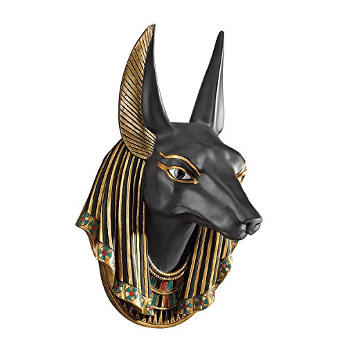 Design Toscano Anubis, the Jackal God Wall Sculpture
