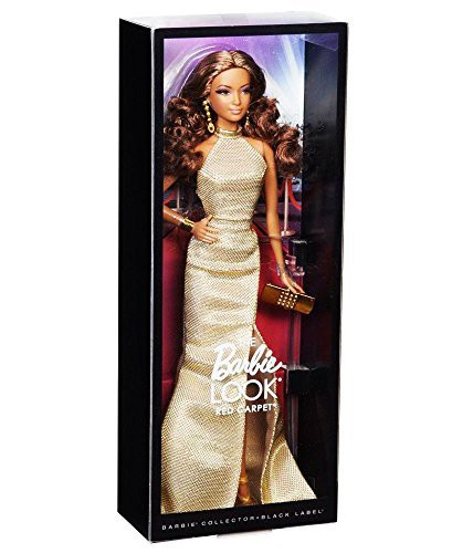 Barbie The Look Red Carpet Black Label Collector: Gold Dress