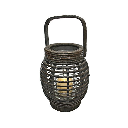 Design Toscano Inola Wood Lantern, 9'