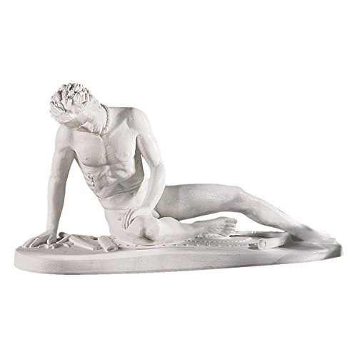 Design Toscano 7 in. Dying Gaul (Galeta Morente) Statue