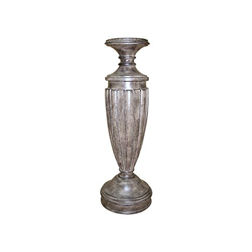 Design Toscano Fluted Candleholder, 16'