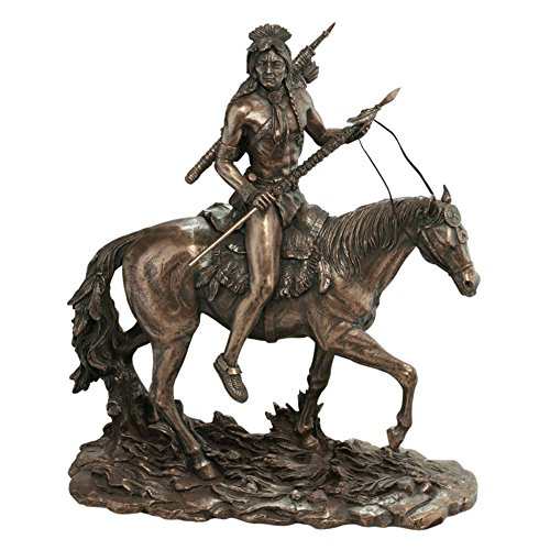 Design Toscano 12 in. The Warriors Lonely Path Sculpture