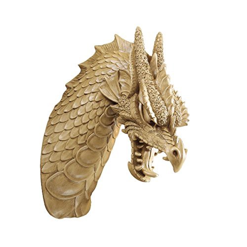 Design Toscano Head of the Beast Dragon Wall Sculpture