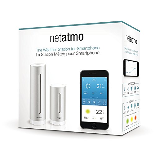 NETATOMO　ウェザーステーション Amazon.co.jp: NETATMO(ネタトモ) ウェザーステーション スマホ