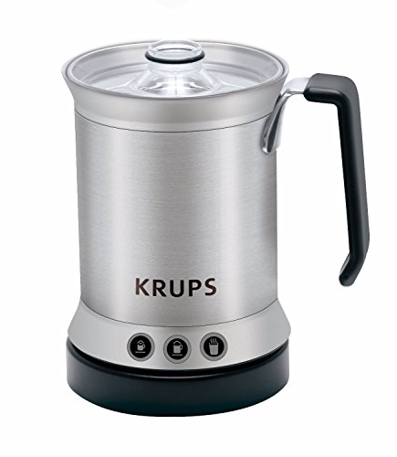 その他家電 KRUPS XL2000 Electric Milk Frother with Cappuccino Latte and Hot Milk features, Silver