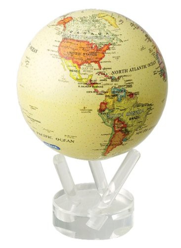 光で回る地球儀 ムーバグローブ MOVA Globe 4.5インチシリーズ
