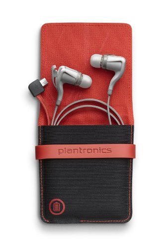 Plantronics BackBeat Go 2 Wireless Hi-Fi Earbud Headphones with Charging Case - Compatible with iP