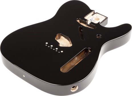 フェンダー Fender Mexico 純正パーツ 998006706　Telecaster SS Alder Body Vintage Bridge Mount Blac