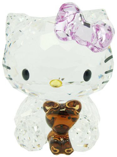 スワロフスキー Swarovski クリスタル フィギュア Hello Kitty Bear ハローキティ ティディベア Helloの通販はau Pay マーケット ワールドセレクトショップ