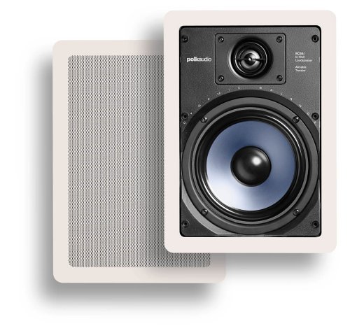 Polk Audio RC65i 2-Way In-Wall スピーカー (ペア, White)