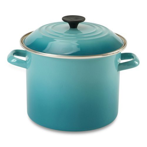 Le Creuset Enamel-on-Steel Stockpot 6-Quart: Caribbean by Le Creuset of America