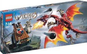 LEGO (レゴ) Vikings 7017 Viking Catapult versus the Nidhogg Dragon ブロック おもちゃ