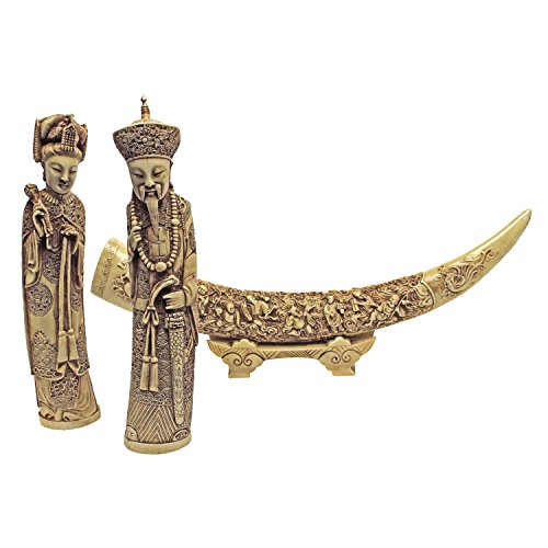 Design Toscano Mandarin Ivory Oliphantsの通販は 42,965円