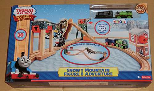 きかんしゃトーマス 木製レール スノーマウンテン ８の字 アドベンチャー snowy mountain figure 8 advenの通販は