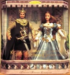 Ken バービー 人形　Camelot's King クイーン, Arthur Guinevere