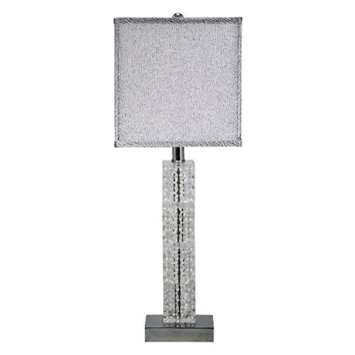 Design Toscano Crystal Cascade Table Lamp 10.5 x 7.5 x 26.5'