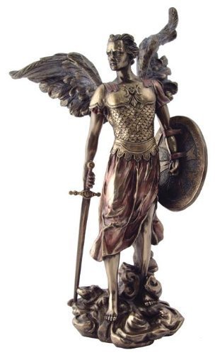 13.5 Archangel Michael Statue Figurine Figure Miguel San Saint Angel St by TLT