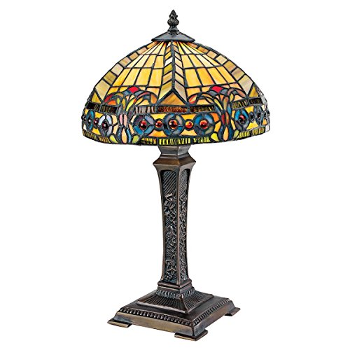 その他家電 Design Toscano The Carlisle Beaux-Arts Stained Glass Lamp