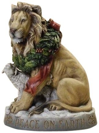 Josephs studio 20' Tall Lion and Lamb statuaryの通販は