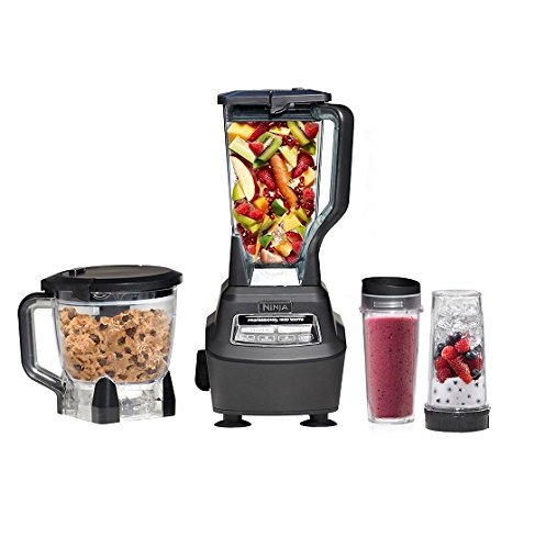 フードプロセッサー NEW Ninja BL770A Mega Kitchen System 1500W Power Blender Processor w/ Nutri Cups