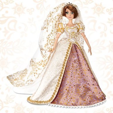 Disney ディズニー Rapunzel Wedding Doll - Limited Edition