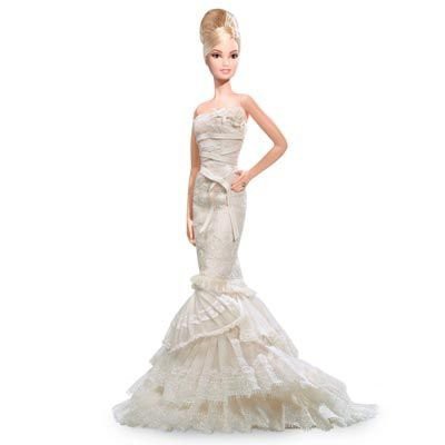 バービー Vera Wang 'Romanticist' Bride Barbie Doll (Platinum Label) ドール 人形 フィギュアの通販は
