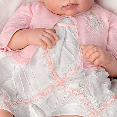 アシュトンドレイク】Realistic Baby Girl Doll By Artist Linda