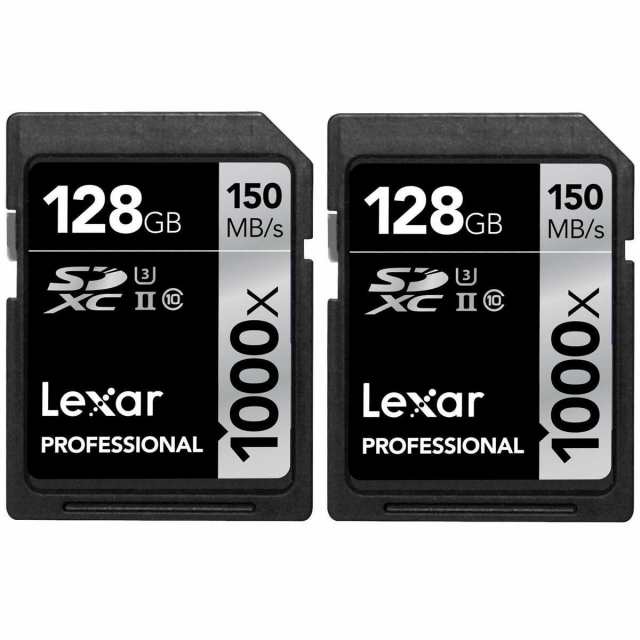 Lexar Professional 1000x 128GB SDXC UHS-II Card LSD128CRBNA10002