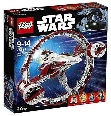 Lego 75191 Jedi Starfighter With Hyperdrive ジェダイスターファイターとハイパードライブ