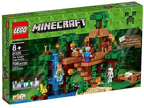 レゴ マインクラフト LEGO Minecraft The Jungle Tree House 21125