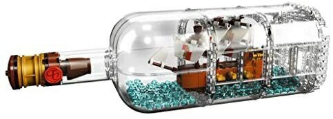 レゴ (LEGO) アイデア ボトルシップ Ship in a Bottle 21313の通販はau