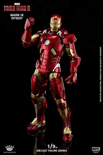 Iron Man 3 DFS037 Iron Man Mark IX 1/9 Scale Figure (製造元：King Arts)