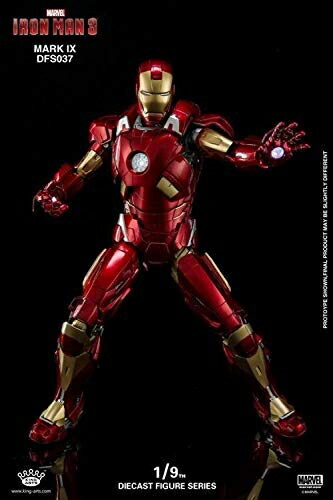 Iron Man 3 DFS037 Iron Man Mark IX 1/9 Scale Figure (製造元：King Arts)