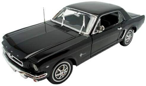 Welly 12519HW Collector's Model Car Ford Mustang Coup 1/2 / 1964 Model / 1:18 Scale / Metal / Bla