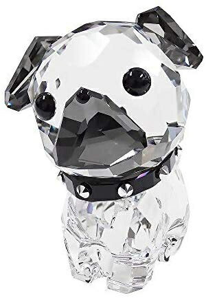 スワロフスキー　クリスタル　置物　パグ　犬 スワロフスキー SWAROVSKI クリスタル フィギュア パグ 犬 Puppy