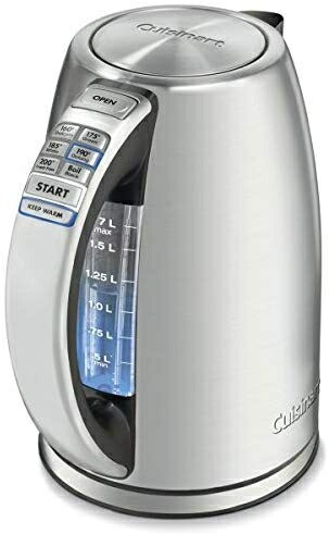 Cuisinart PerfecTemp 1.7-Liter Stainless Steel Cordless Electric Kettle　電気ケトル